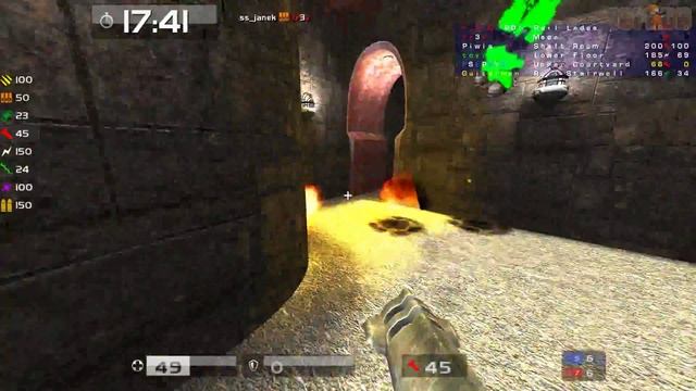 Quake Live: F.E.C ROi 180 air rocket смотреть онлайн