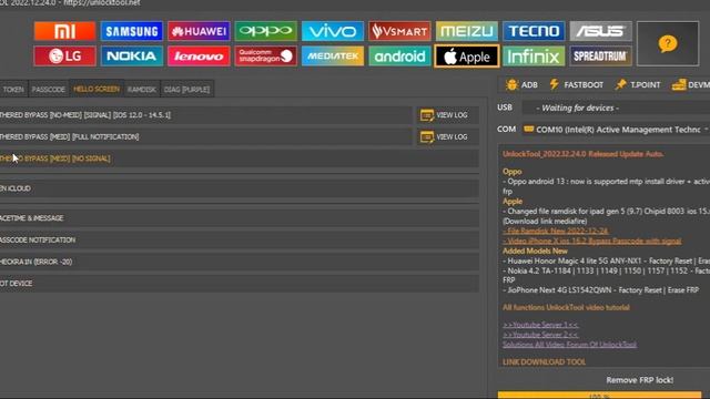 Unlock Tool 2023 Vs TFT Tool