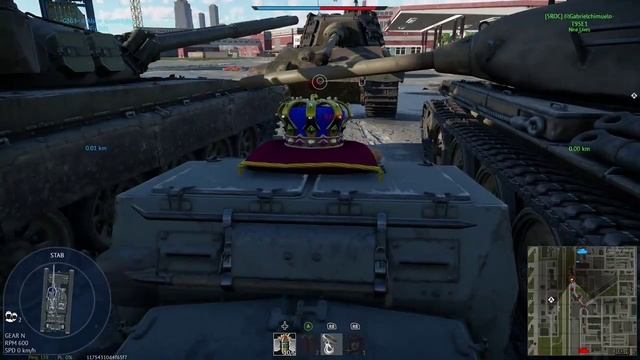 Just a L3 chilling with teammates until a Tiger II comes. (War Thunder) смотреть онлайн