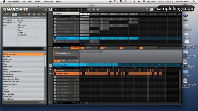 Native Instrument Maschine:1.72 Lessons:Drag & Drop Audio & Midi смотреть онлайн