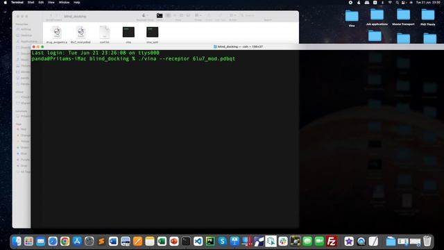 Autodock Vina Tutorial | Molecular Docking смотреть онлайн