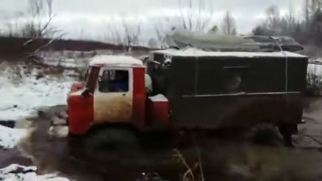 Газ 66 на арочных колёсах смотреть онлайн