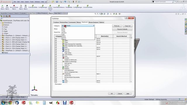 How to add and use a macro in SolidWorks смотреть онлайн