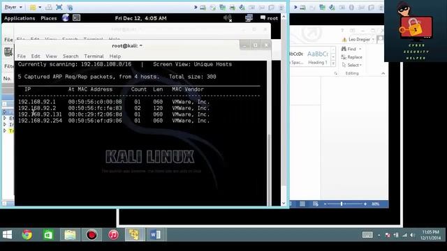 netDiscover Lab tutorial Step By Step смотреть онлайн