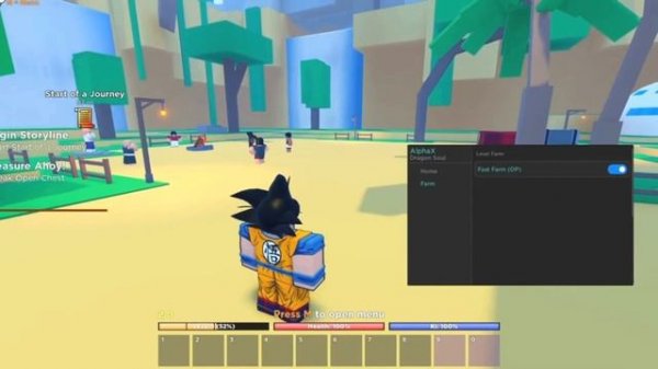 Dragon Soul Script GUI / Hack (INFINITE STATS, AUTOFARM, HITBOX)