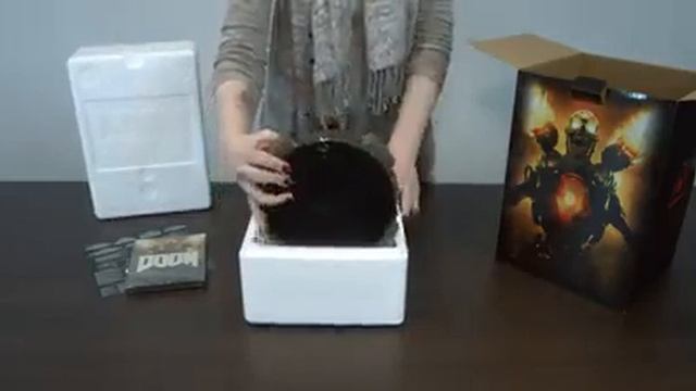 Unboxing the special collectors edition doom action figure смотреть онлайн