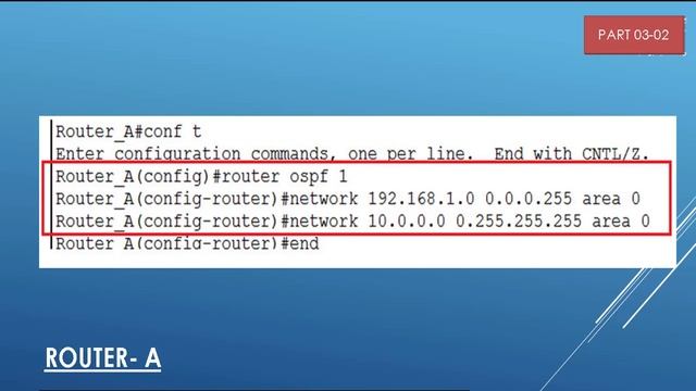 OSPF Routing Part 03 02 смотреть онлайн