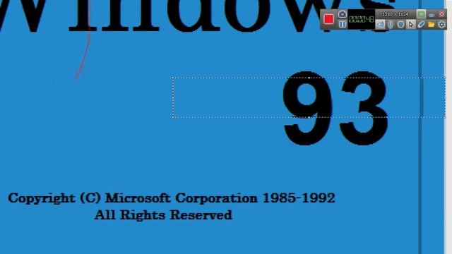 Windows 93 MS Paint смотреть онлайн