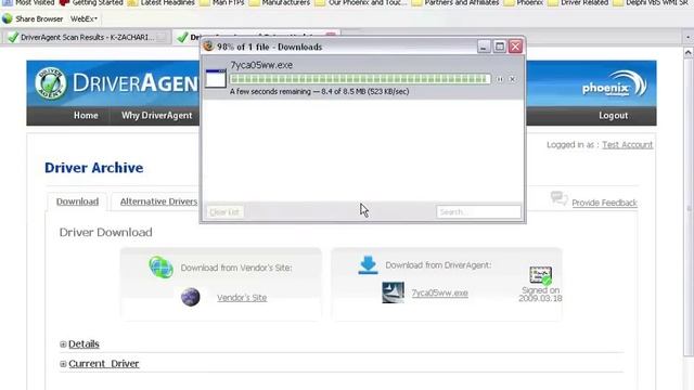How to Install a Driver Using DriverAgent™ (mp4) смотреть онлайн