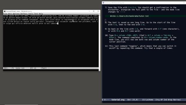 emacstutor Part 1 смотреть онлайн