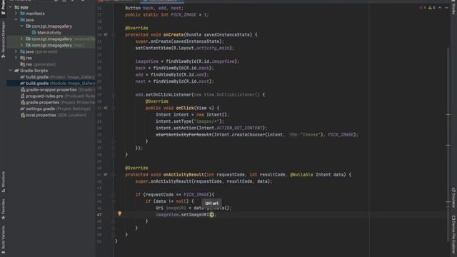 How to make an Image Gallery App | Android Studio | Coding with TP смотреть онлайн
