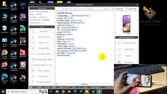 Samsung A326U Bit 8 Network Unlock Instant Without Any Dead Risk. смотреть онлайн