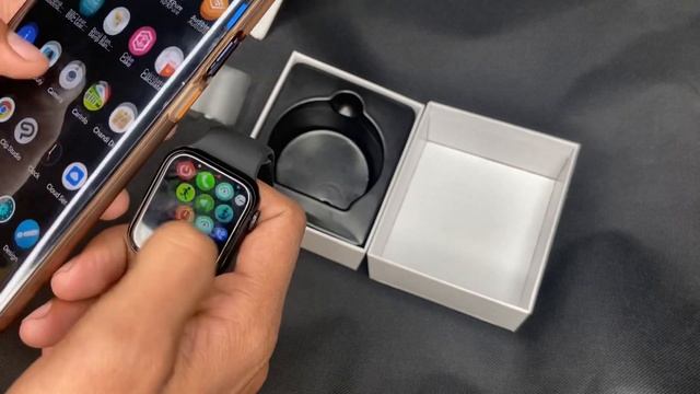 Hw 12 smartwatch || apple watch master copy || apple watch series 6 clone || custom wallpaper iwatc смотреть онлайн