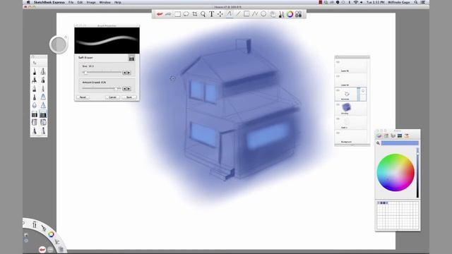SketchBook Express Technical Video: Lines-Shapes смотреть онлайн
