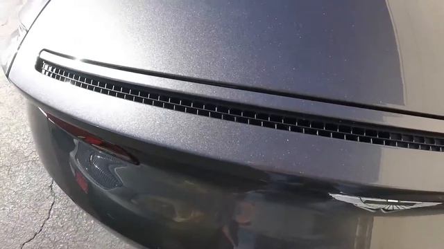 Aston Martin DB11 - Amazing shine in this gray metallic finish смотреть онлайн