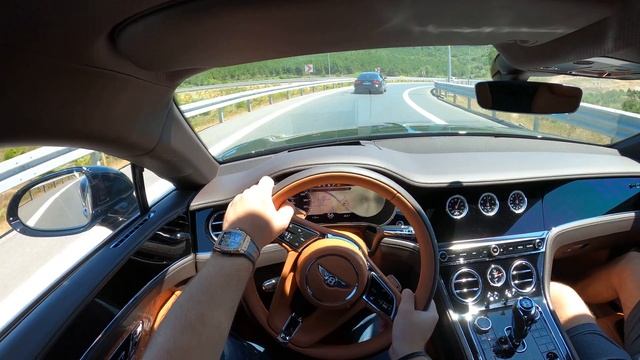 2020 Bentley Continental GT V8 0-303 Km/h | ACCELERATİON POV Test Drive Autobahn смотреть онлайн