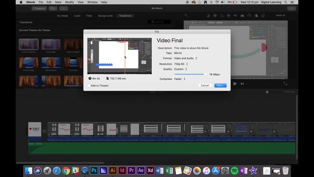 How to export your video using iMovie смотреть онлайн