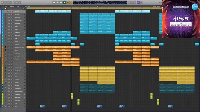 Pop Logic Pro X Template Alright смотреть онлайн