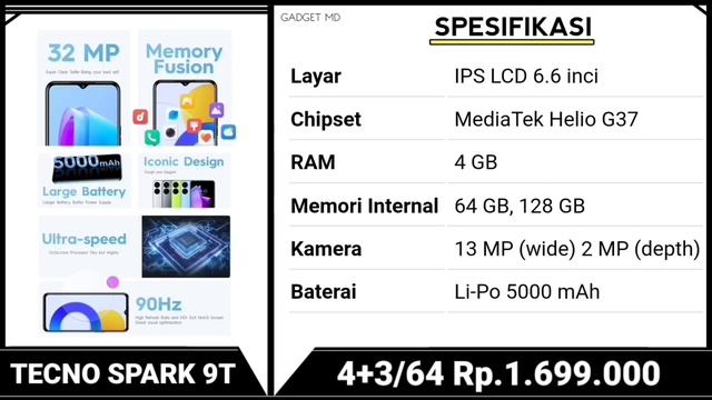 1 JUTAAN, MURAH SPEKNYA GAK NGOTAK, KAMERA OIS, RAM 8GB, BATERAI BADAK - HP TECNO 1 JUTAAN TERBARU смотреть онлайн