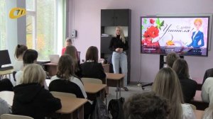 КОРРЕСПОНДЕНТ СТВ РАССКАЗАЛА СТАРШЕКЛАССНИКАМ ШКОЛЫ №7, ЗАНИМАЮЩИМСЯ В МЕДИАЦЕНТРЕ, О СВОЕЙ РАБОТЕ