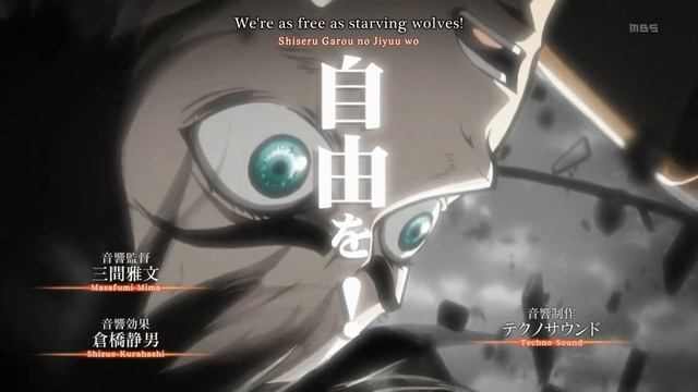[60 FPS ANIME] Shingeki no Kyojin OP 1 (+Eng Subs/Karaoke) смотреть онлайн