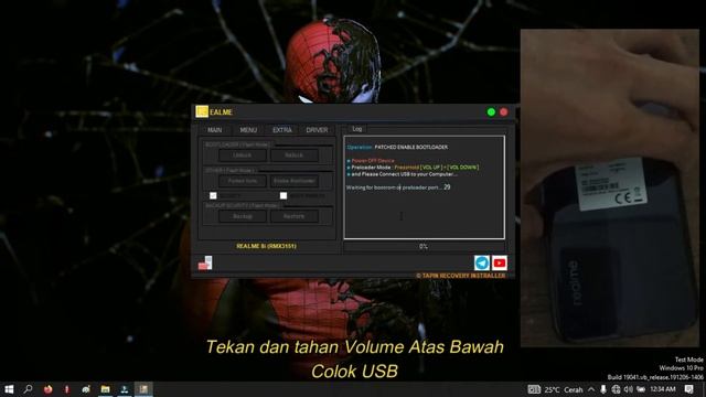 TUTORIAL UNLOCK BOOTLOADER | REALME 8i | RMX3151 | RUI 2.0 | A.44 | ANDROID 11 |  MEDIATEK