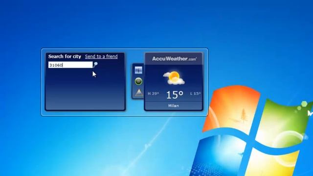 Weather Forecast Windows 7 Gadget смотреть онлайн