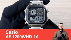 Обзор часов Casio AE-1200WHD-1A