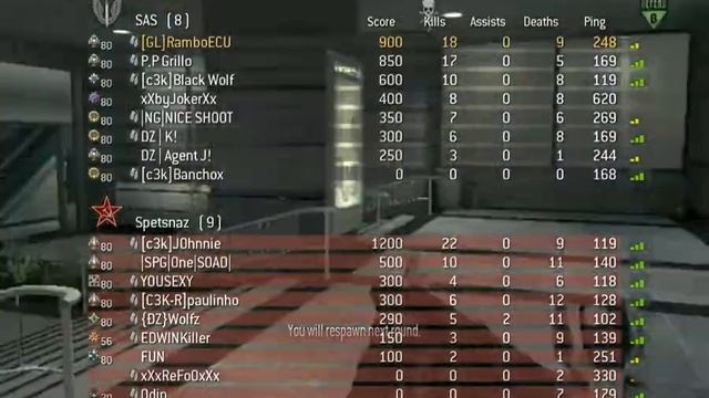 Jugando mw3 Clan GL Gamers Pro Latinos Teknogods смотреть онлайн