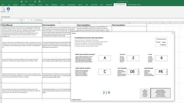 Excel Text Übersetzungstool - massenhaft Texte in Excel mit DeepL übersetzen смотреть онлайн