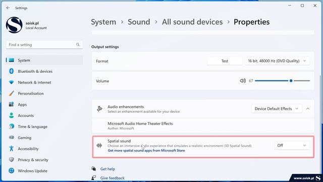 How to enabled enhanced audio on Windows 11. смотреть онлайн