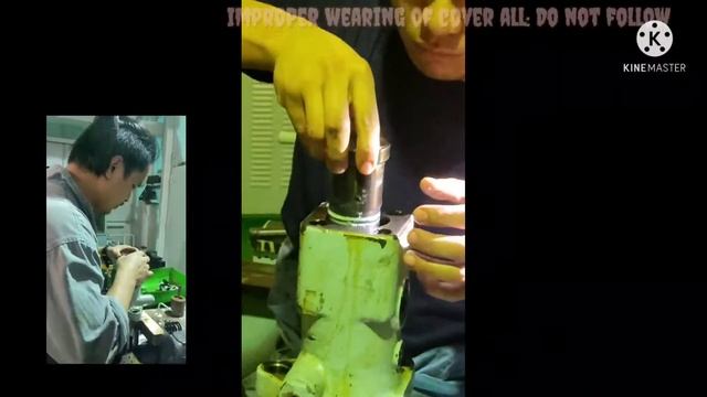 part 1- DAIHATSU 6DK-20 FUEL PUMP ASSEMBLING смотреть онлайн