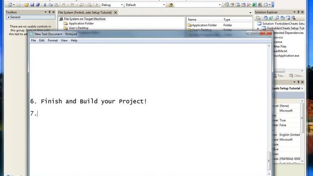 How to make a Windows Installer in Visual Studio смотреть онлайн