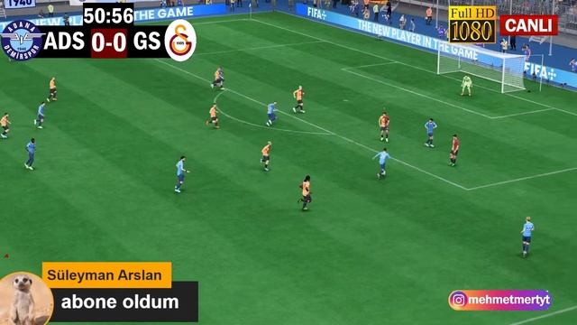 GALATASARAY ADANA DEMİRSPOR MAÇI CANLI İZLE смотреть онлайн