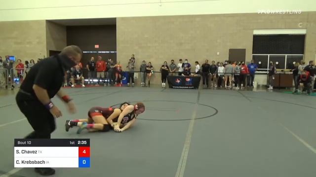 50 Kg Round Of 64 - Samara Chavez, Tx Vs Chloe Krebsbach, Ia смотреть онлайн