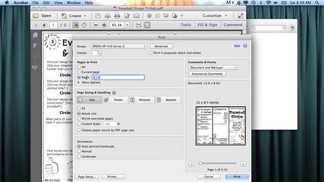 How to Print Trifold Adobe Acrobat for PC or Mac смотреть онлайн