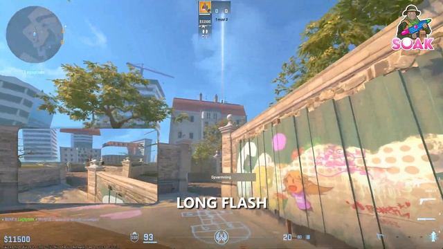 CS2 Overpass Basics | Smokes, Flashes and Molotovs | Counter-Strike 2 смотреть онлайн