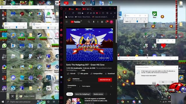 Jogue Sonic no seu Desktop! (Windows Zone) смотреть онлайн