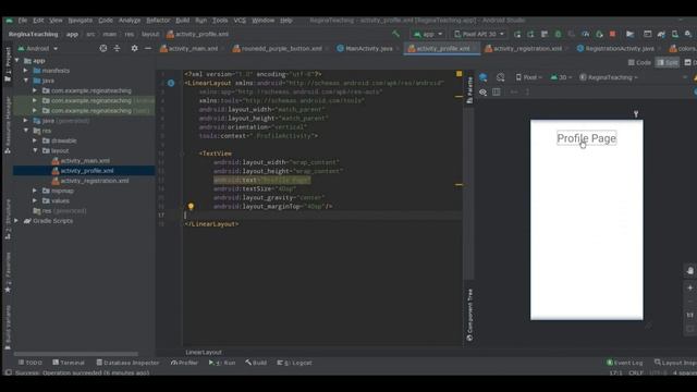 Adding functional Buttons in Android studio смотреть онлайн