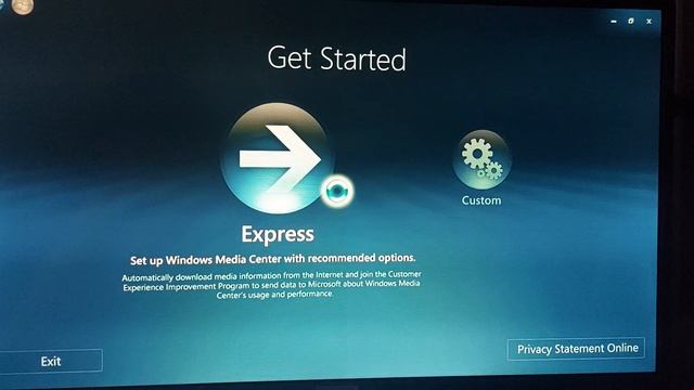 Windows Media Center Setup смотреть онлайн