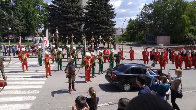 MEHTERAN Ukrayna` da yeri göğü inletti! (Rohatyn/Lviv). Mehter. Ceddin deden. Mehter marşı. Hürrem. смотреть онлайн