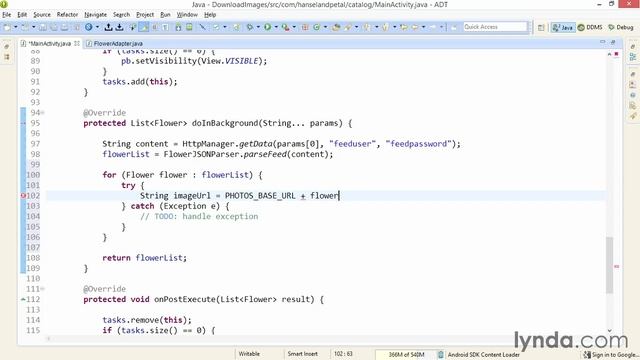 04 02 loadimages (Connecting Android Apps to RESTful Web Services) смотреть онлайн