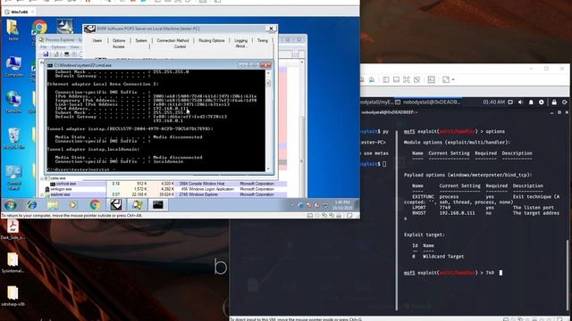 SLmail 5.5 POP3 service PASS Buffer Overflow PoC смотреть онлайн