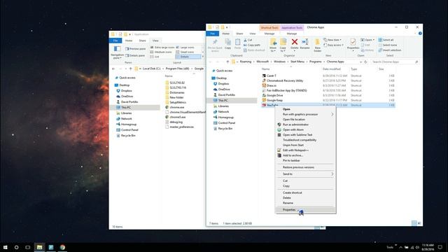 How to fix chrome icons on start menu in windows 10 смотреть онлайн