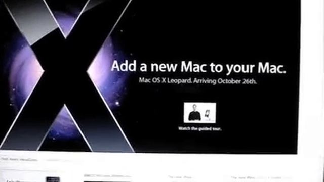 Lanzamiento de Mac OS Leopard смотреть онлайн