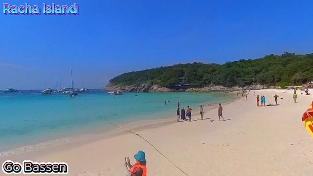 Racha Island Phuket, Thailand. beach, free diving, Speed boat, day trip. from Patong. Chalong. смотреть онлайн