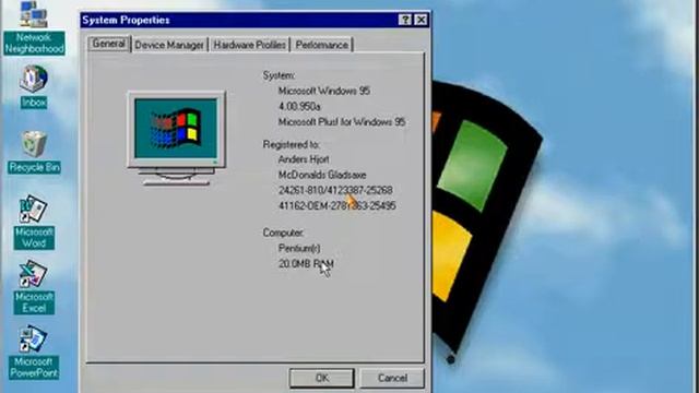 Windows 95 Plus in action смотреть онлайн
