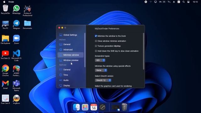 How to Make Windows 11 Look Like MacOS Dark (2022) | Techno Com смотреть онлайн