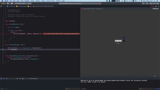 SwiftUI Speed Code - Movie List TMDb macOS App смотреть онлайн