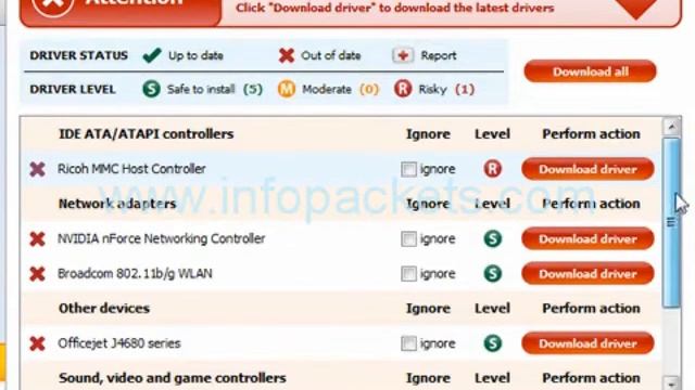 DriverScanner 2009 Video Review / Infopackets смотреть онлайн